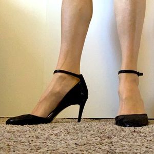 Michael Kors Black Sparkle High Heel